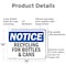 Signmission Recycling For Bottles & Cans, 14 in W x Rectangle, Aluminum OS-2PACK-NS-A-1014-L-18009 - alternate 5
